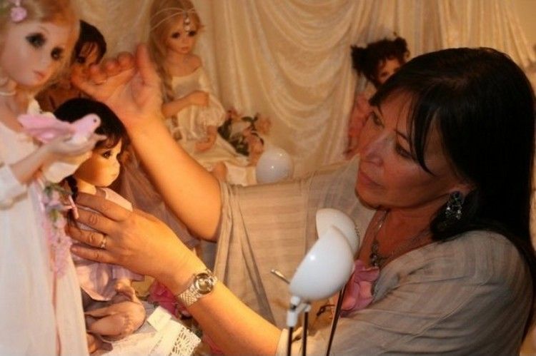 Фарфоровые куклы Сью Линг Ванг (16 фото)